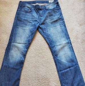 BUFFALO DAVID BITTON MED BLUE STONEWASHED DENIM